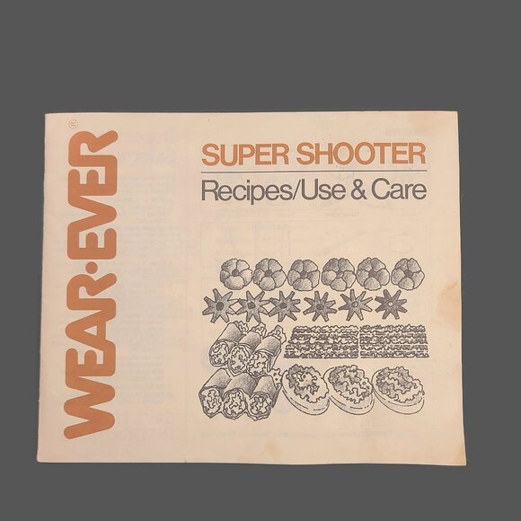 Wear-Ever Super Shooter 70123 Parts Barrel Screw Cap Tips Loader Instructions - Picture 2 of 10